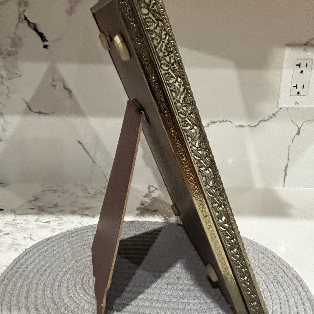 Elegant Rectangular Silver Mirror Vanitytray/Pict… - image 5